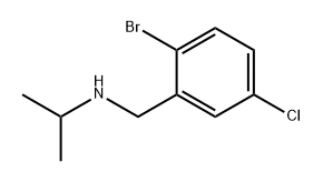 N-(2-溴-5-氯苄基)丙-2-胺, 1500242-27-2, 结构式