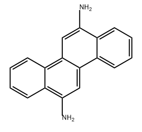 6,12-Chrysenediamine Structure