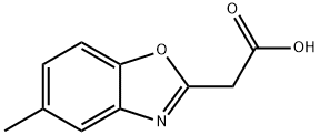 2-Benzoxazoleacetic acid, 5-methyl- 结构式