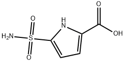 5-sulfamoyl-1H-pyrrole-2-carboxylic acid Structure