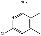 6-氯-3,4-二甲基吡啶-2-胺, 1503408-77-2, 结构式
