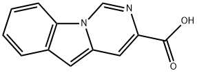 pyrimido[1,6-a]indole-3-carboxylic acid 化学構造式