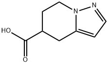 4,5,6,7-tetrahydropyrazolo[1,5-a]pyridine-5-carboxylic acid Structure