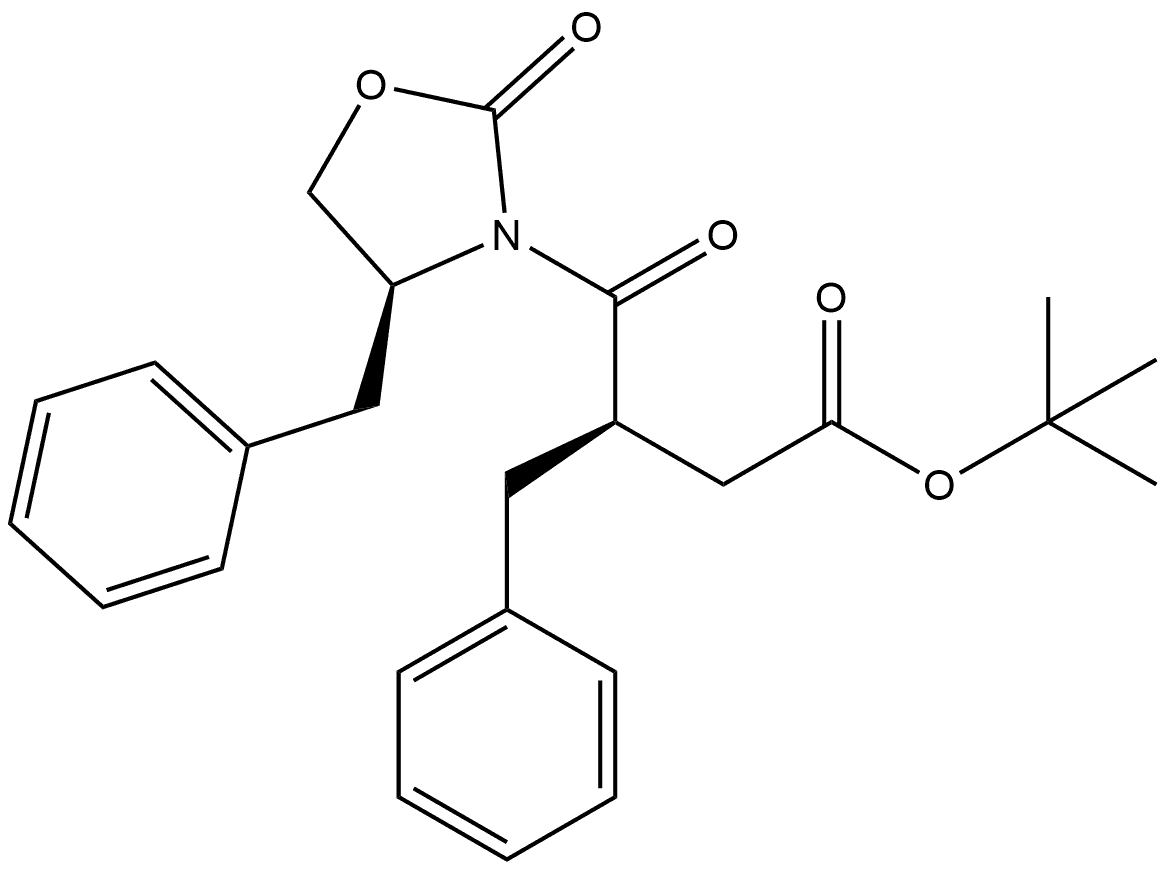 3-Oxazolidinebutanoic acid, γ,2-dioxo-β,4-bis(phenylmethyl)-, 1,1-dimethylethyl ester, (βR,4S)-