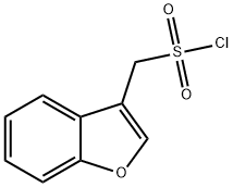 3-Benzofuranmethanesulfonyl chloride Structure
