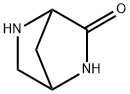 2,5-Diazabicyclo[2.2.1]heptan-3-one Struktur
