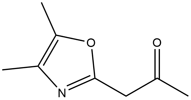 1-(4,5-Dimethyl-2-oxazolyl)-2-propanone Structure