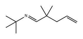 2-Propanamine, N-(2,2-dimethyl-4-pentenylidene)-2-methyl-, (E)- (9CI)