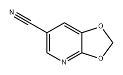 1,3-Dioxolo[4,5-b]pyridine-6-carbonitrile,1507277-13-5,结构式