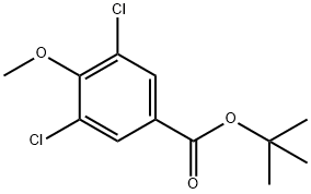 Tert-butyl 3,5-dichloro-4-methoxybenzoate Structure