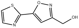 (5-(噻唑-2-基)异噁唑-3-基)甲醇, 1508666-02-1, 结构式
