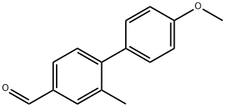 4'-Methoxy-2-methyl-[1,1'-biphenyl]-4-carbaldehyde Structure