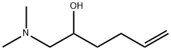 1-(Dimethylamino)-5-hexen-2-ol Struktur