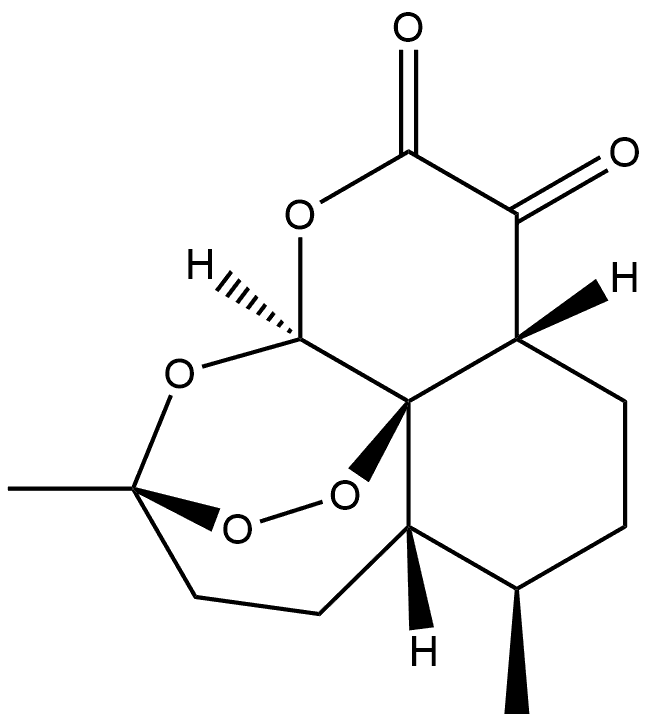 9-Desmethylene 9-Oxo-artemisitene, 150930-12-4, 结构式