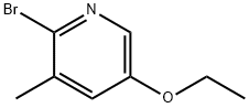 Pyridine, 2-bromo-5-ethoxy-3-methyl- Structure
