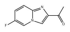 1-{6-fluoroimidazo[1,2-a]pyridin-2-yl}ethan-1-one 结构式