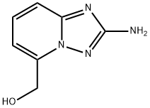 {2-amino-[1,2,4]triazolo[1,5-a]pyridin-5-yl}methanol Struktur
