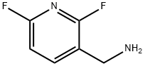 3-Pyridinemethanamine, 2,6-difluoro- Struktur