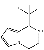1-(trifluoromethyl)-1H,2H,3H,4H-pyrrolo[1,2-a]pyra
zine 结构式