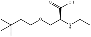 O-(3,3-dimethylbutyl)-N-ethyl-L-serine,1512832-91-5,结构式