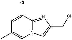 8-chloro-2-(chloromethyl)-6-methylimidazo[1,2-a]pyridine,1513398-93-0,结构式