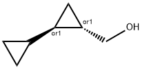 [1,1'-Bicyclopropyl]-2-methanol, (1R,2S)-rel- Struktur