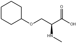 L-Serine, O-cyclohexyl-N-methyl- 结构式