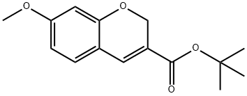 2H-1-Benzopyran-3-carboxylic acid, 7-methoxy-, 1,1-dimethylethyl ester