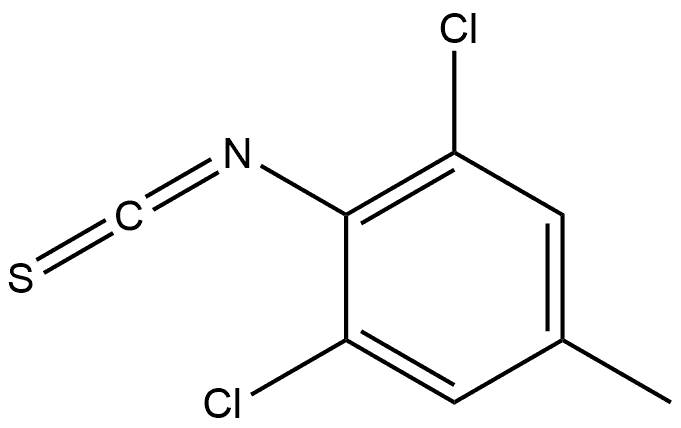 2,6-二氯-4-甲基苯基异硫氰酸酯, 1515864-05-7, 结构式