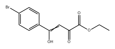 3-Butenoic acid, 4-(4-bromophenyl)-4-hydroxy-2-oxo-, ethyl ester