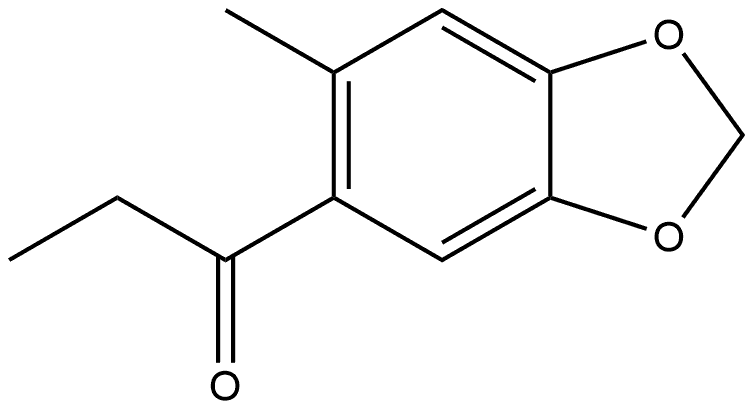 1-(6-methylbenzo[d][1,3]dioxol-5-yl)propan-1-one Structure
