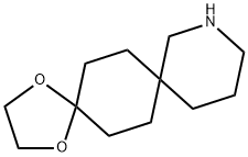 1,4-Dioxa-10-azadispiro[4.2.5.2]pentadecane Structure