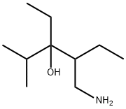 3-Hexanol, 4-(aminomethyl)-3-ethyl-2-methyl- Struktur