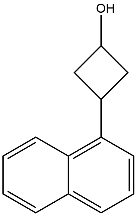 3-(1-Naphthyl)cyclobutanol Structure