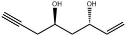 1-Octen-7-yne-3,5-diol, (3S,5R)- Struktur