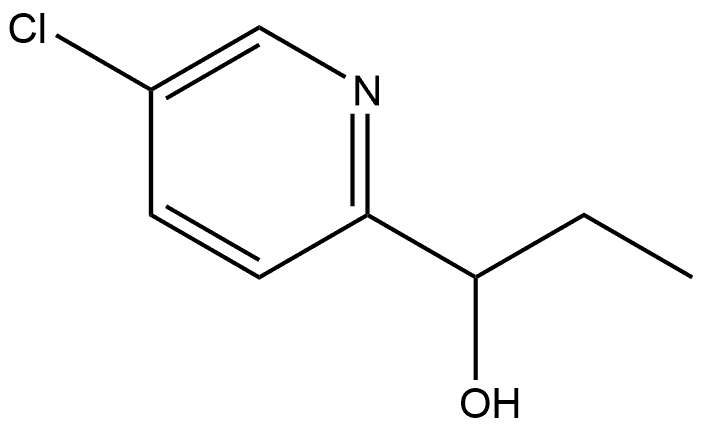 2-Pyridinemethanol, 5-chloro-α-ethyl- 结构式