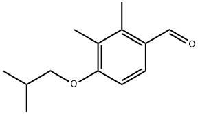 4-Isobutoxy-2,3-dimethylbenzaldehyde 结构式