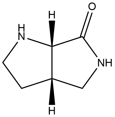 (3aS,6aS)-Hexahydropyrrolo[3,4-b]pyrrol-6(1H)-one Structure