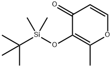 4H-Pyran-4-one, 3-[[(1,1-dimethylethyl)dimethylsilyl]oxy]-2-methyl-