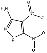 5-氨基-3,4-二硝基吡唑 结构式