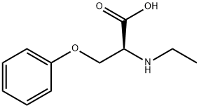 N-ethyl-O-phenyl-L-serine Structure
