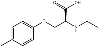 N-ethyl-O-(p-tolyl)-L-serine 结构式