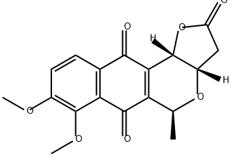 阿利舟菌素 C1 结构式