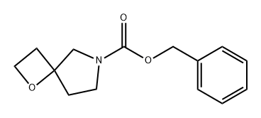 1-Oxa-6-azaspiro[3.4]octane-6-carboxylic acid, phenylmethyl ester 结构式