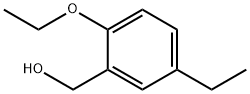 Benzenemethanol, 2-ethoxy-5-ethyl- Structure