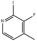 3-氟-2-碘-4-甲基吡啶, 153035-05-3, 结构式