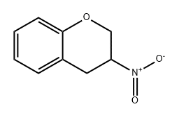 2H-1-Benzopyran, 3,4-dihydro-3-nitro- Struktur