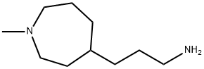 3-(1-methylazepan-4-yl)propan-1-amine 结构式