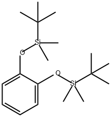 Benzene, 1,2-bis[[(1,1-dimethylethyl)dimethylsilyl]oxy]- Structure