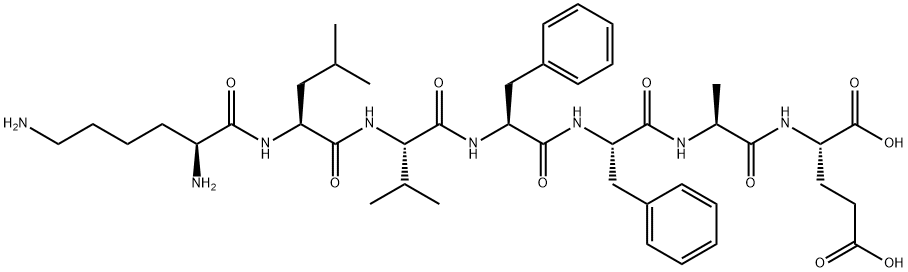 Amyloid β-Protein(16-22), 153247-41-7, 结构式